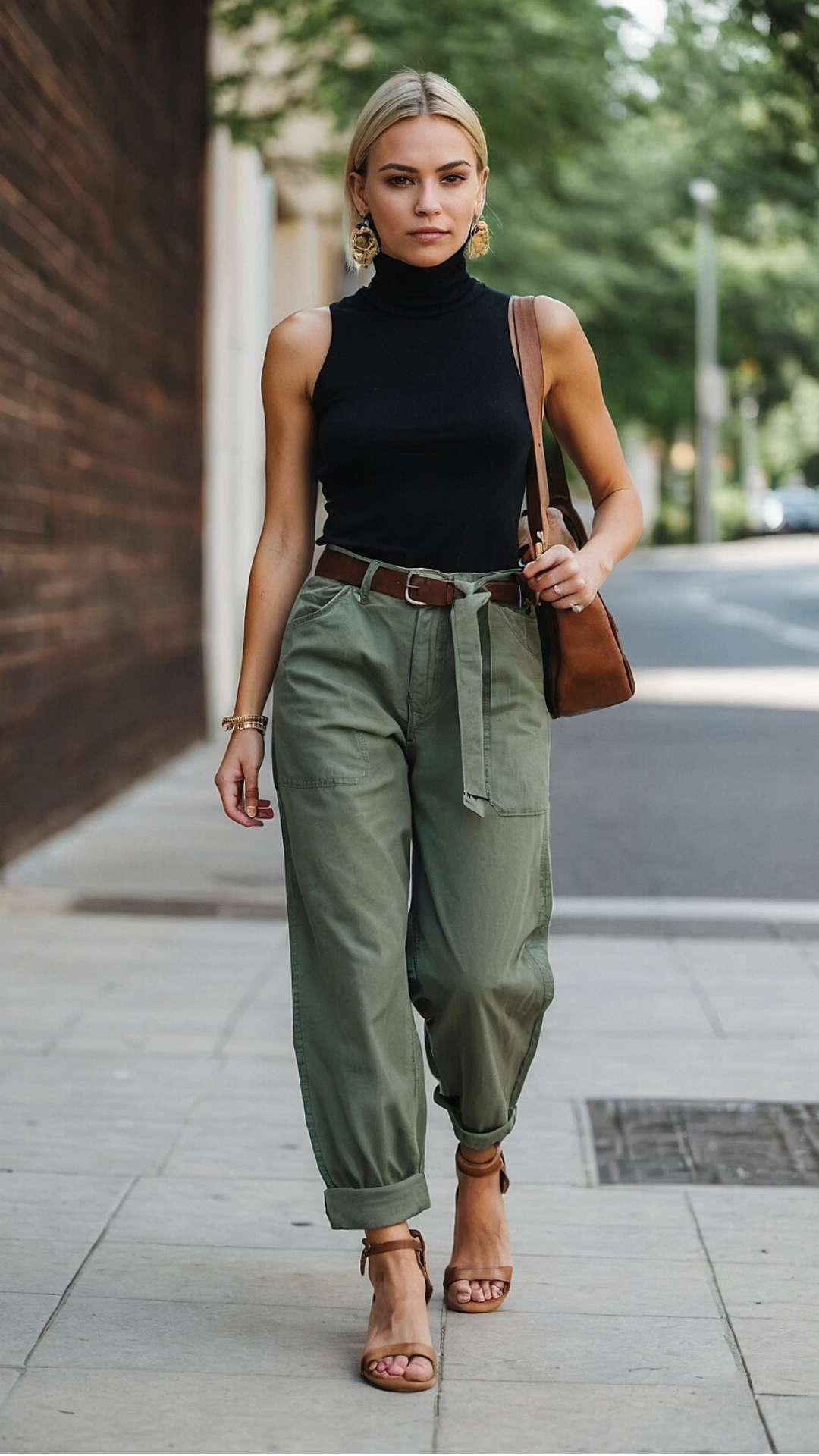 Sophisticated Comfort: Women's Relaxed Street Style