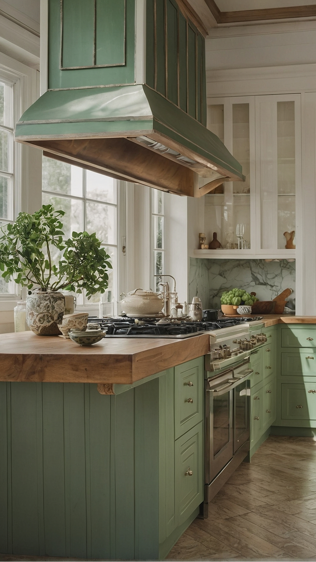 Calm Mint Dream Kitchen