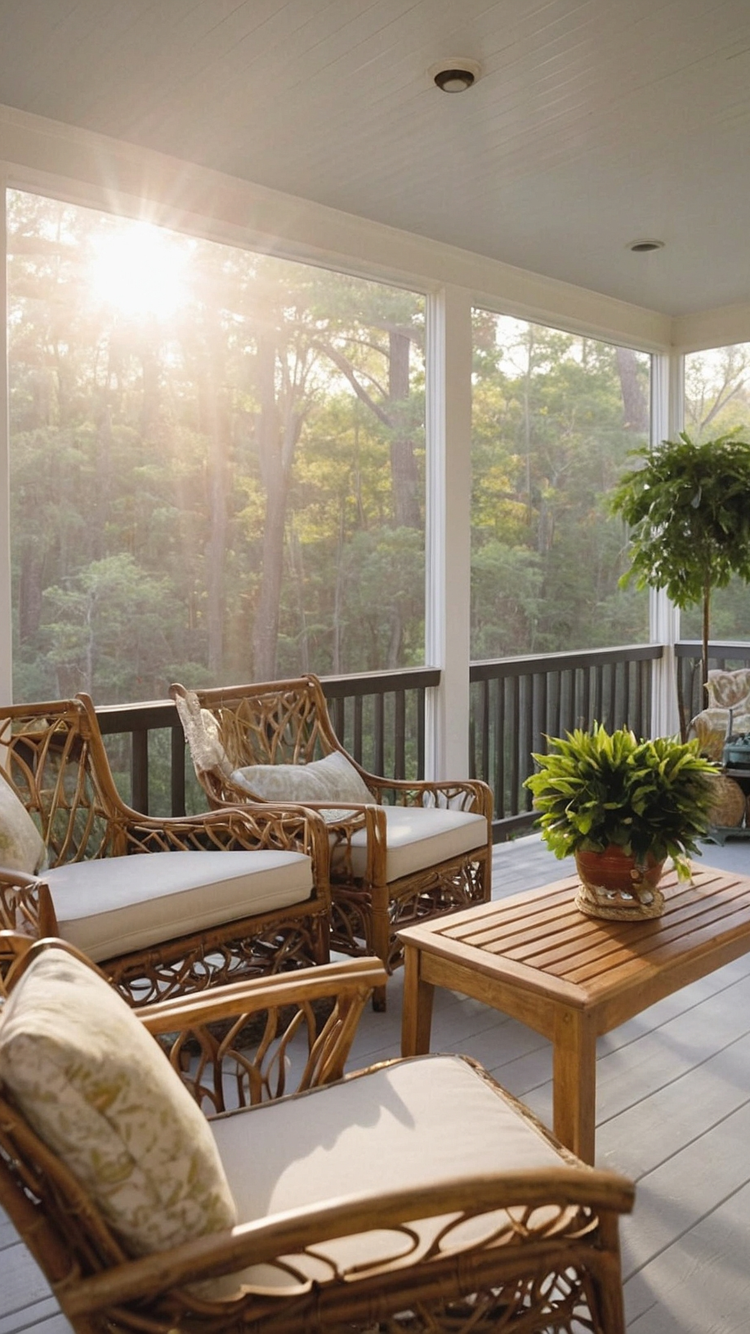 Perfectly Porched: Screened-In Oasis Plans