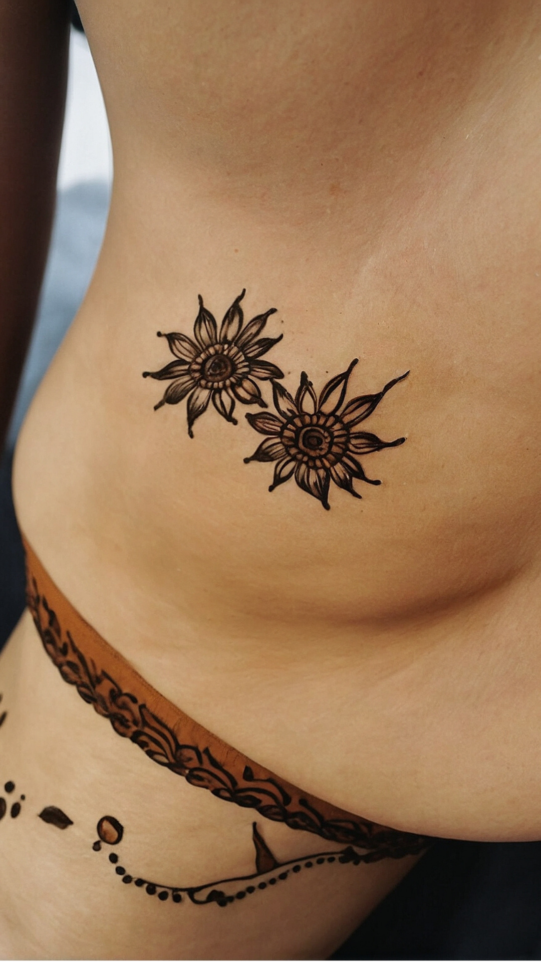 Intricate Summer Mandalas in Henna