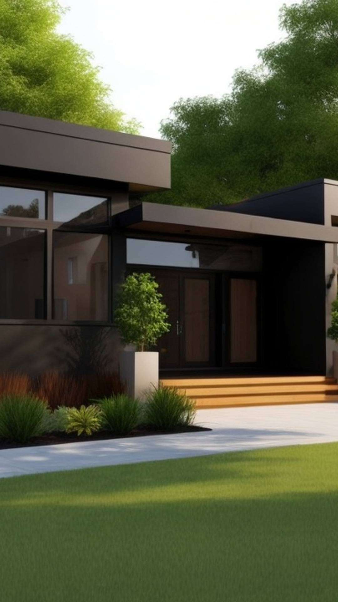 Expansive Modern One-Story House Ideas