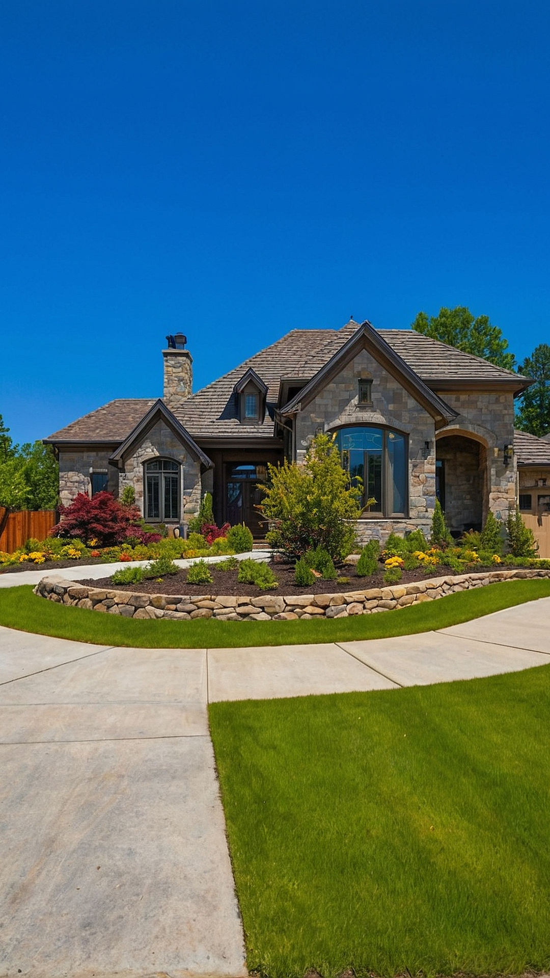 Sophisticated Gravel Driveway Entrance Designs