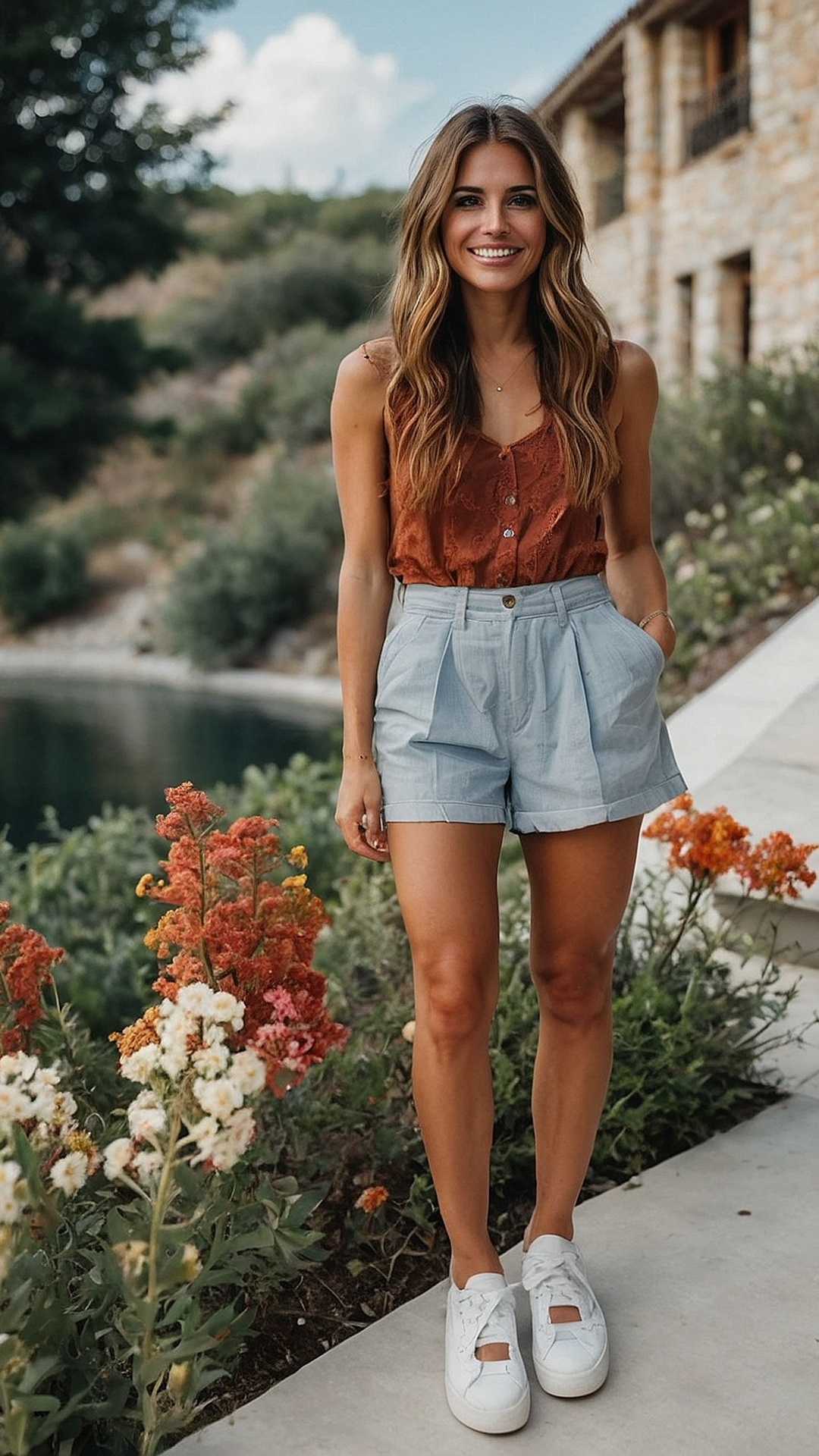 Radiant in Warm Weather: Chic Outfit Inspiration