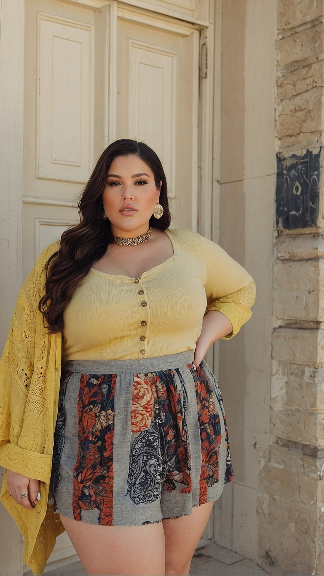 Summer Vibrance: Colorful Outfits for Plus Size Ladies