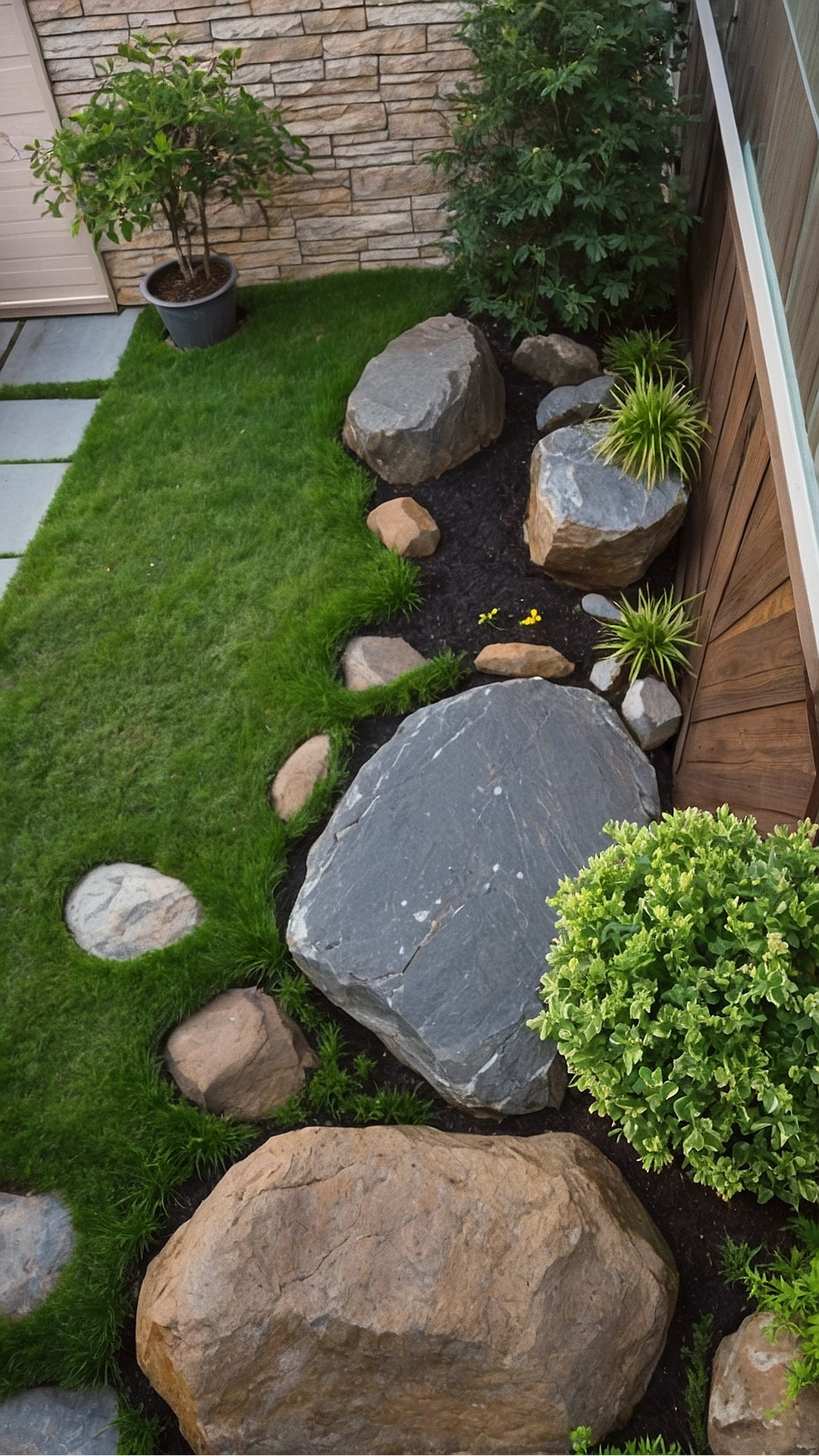 Rock Solid Beauty: Landscaping Ideas with Large Stones