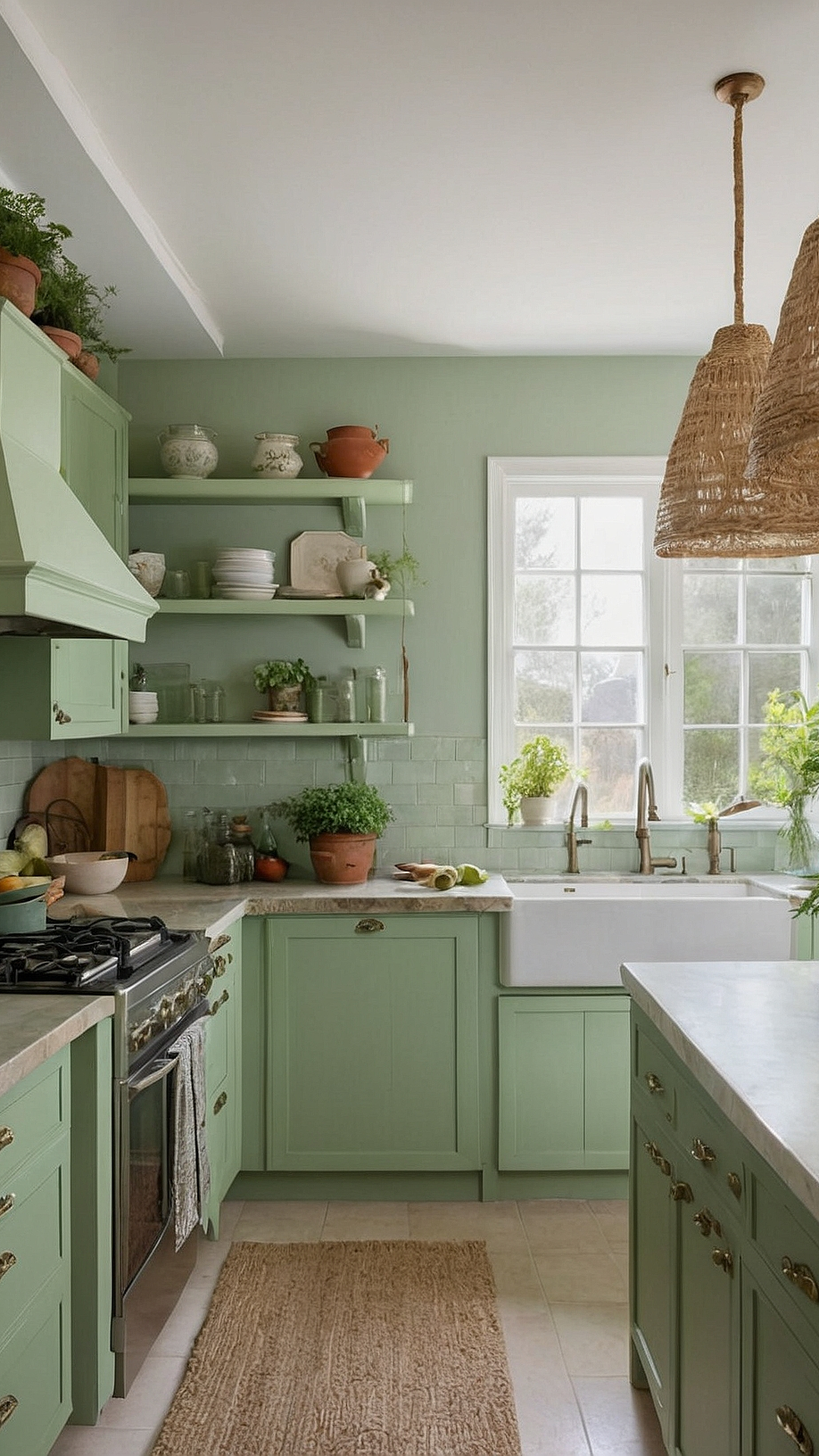 Soothing Herbal Kitchen Haven