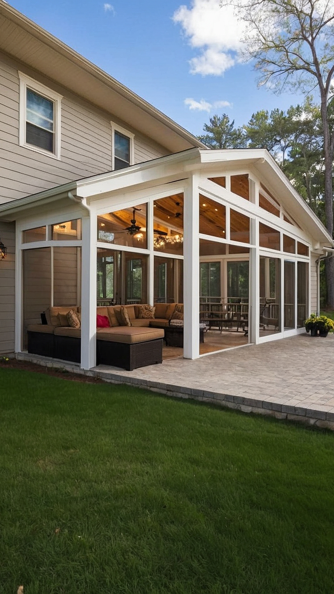 Breezy Bliss: Screened-In Porch Drawings