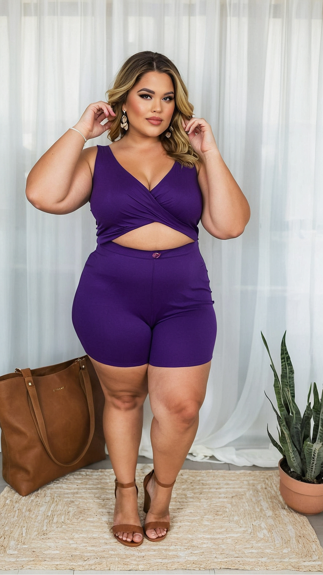 Stylish Plus Size Summer Work Outfits