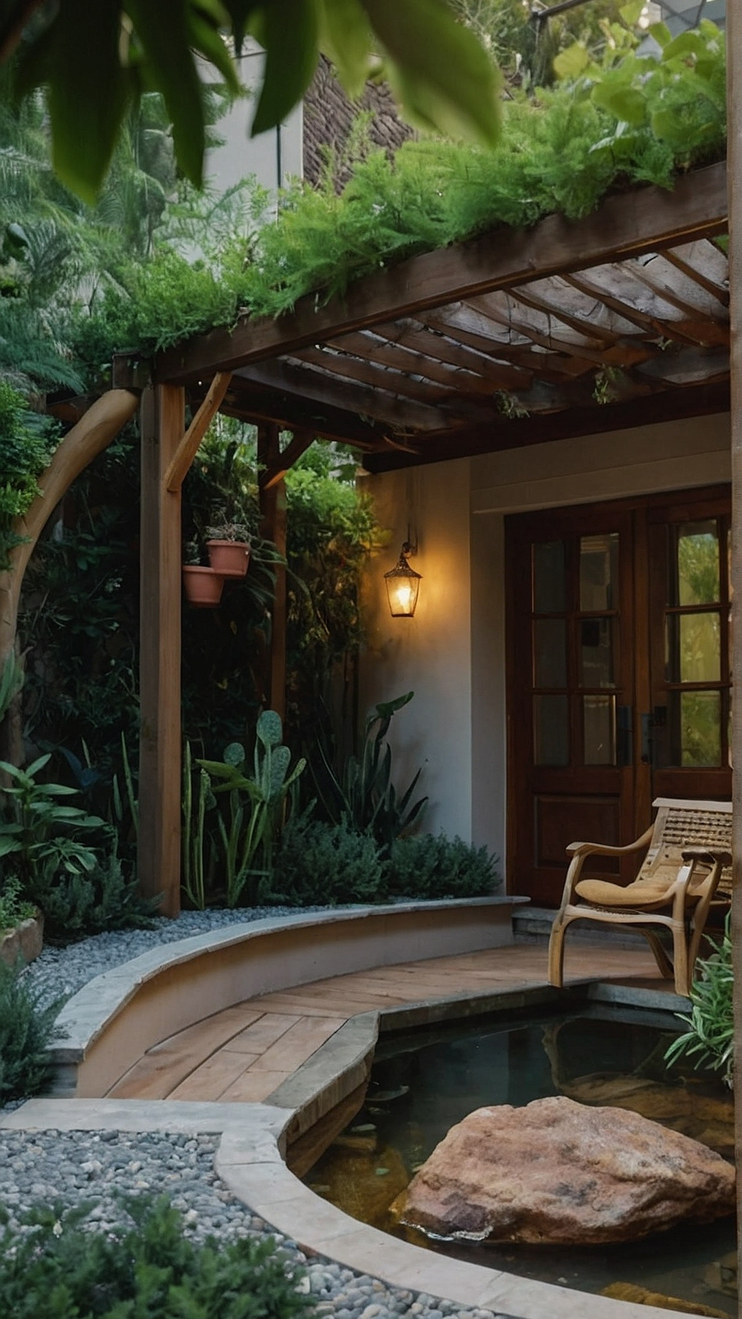 Creative Plant Arrangement for Small Gardens