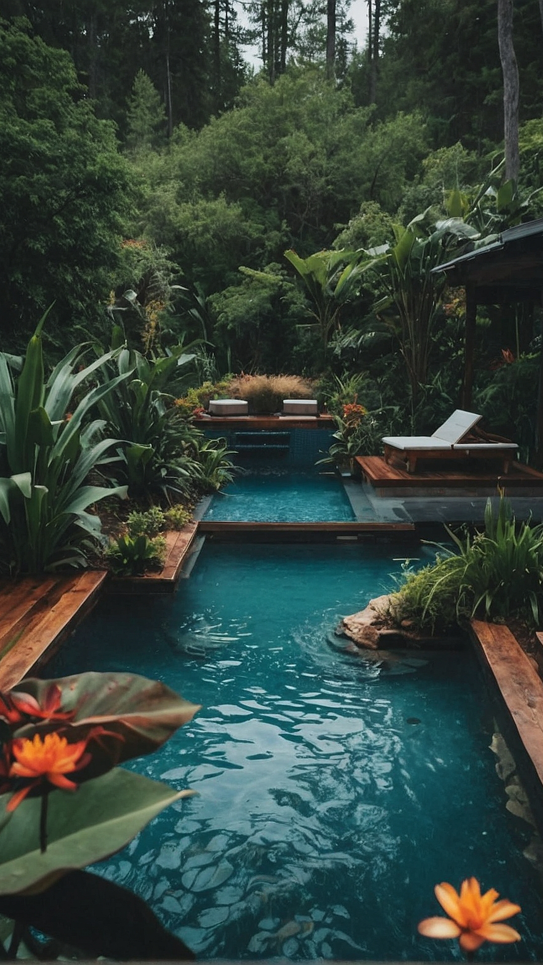 Majestic Aquatic Gardens: Nature Pool Creations