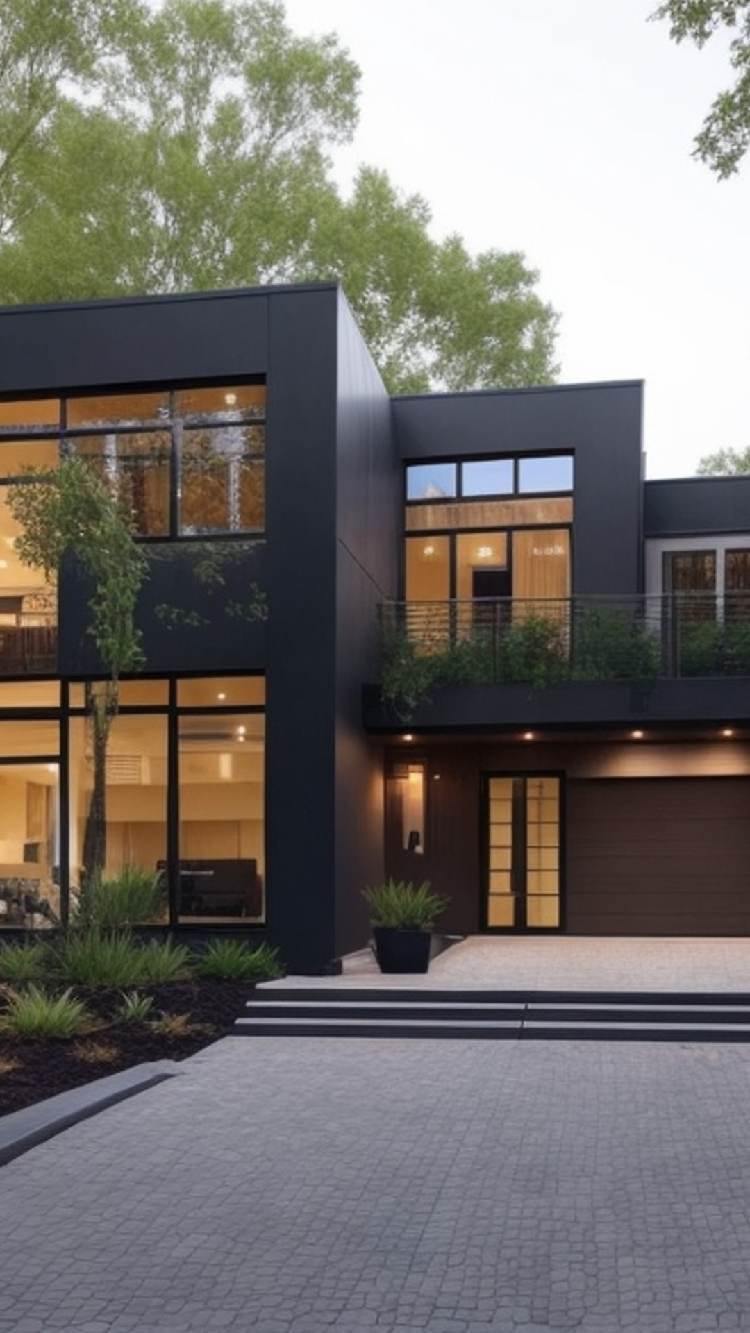 Picturesque Single-Floor Villas: Home Design Ideas