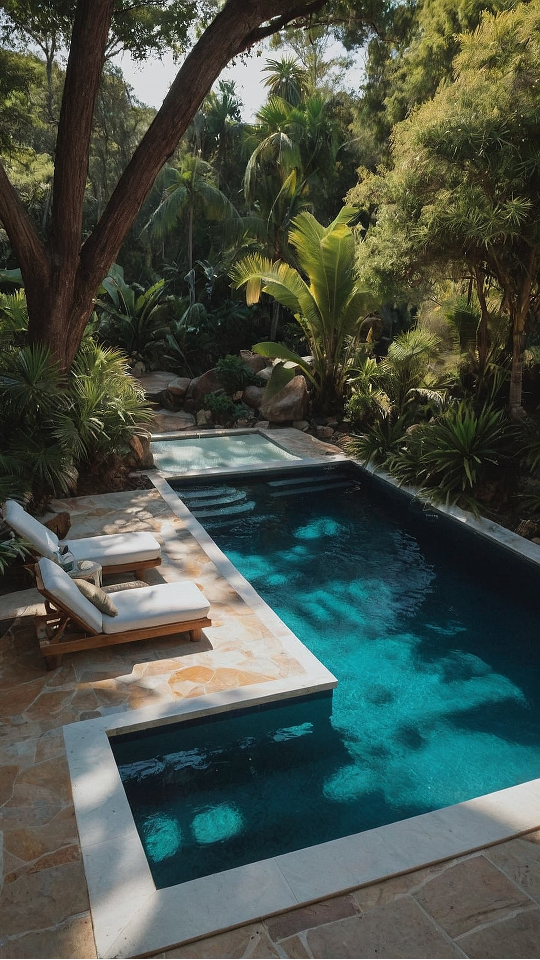Tranquility Springs: Nature Pool Vision Board