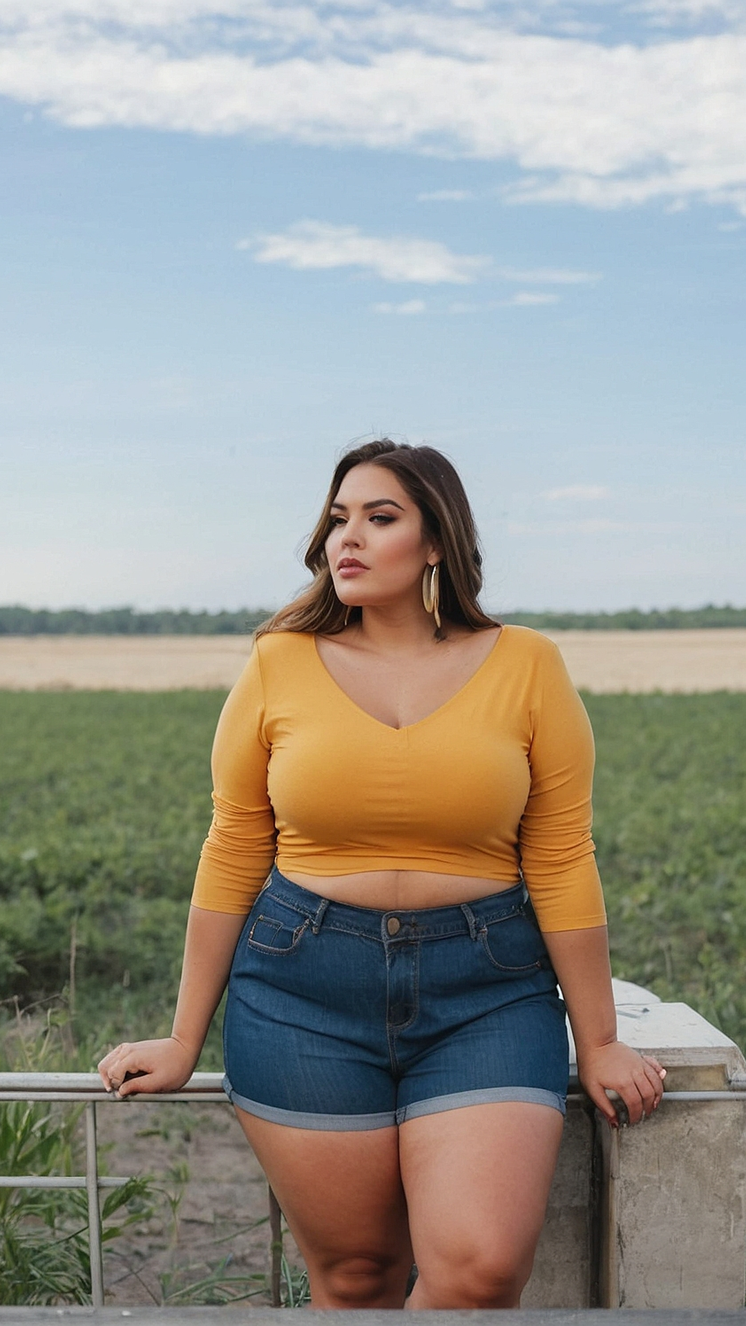 Denim Outfits for Plus Size Women for Summer