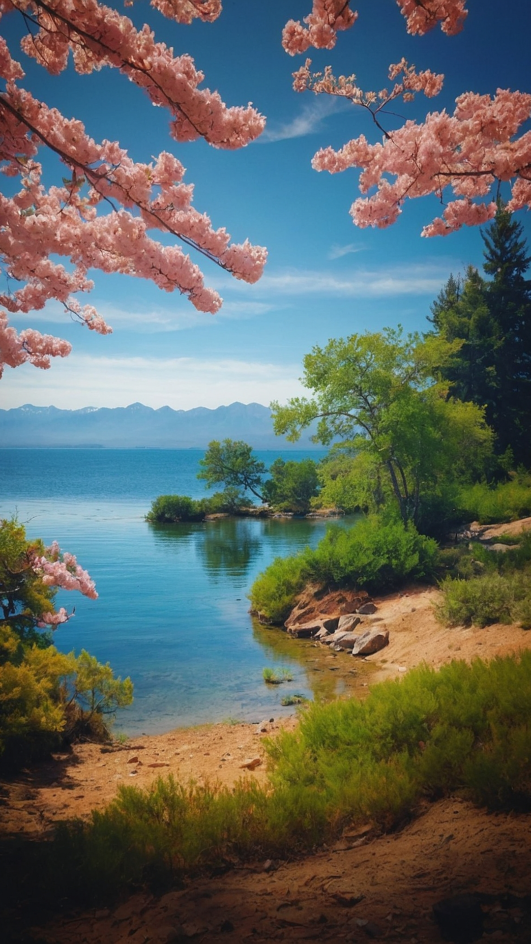 Bird's Eye View of Serene Ocean Waves: The Beauty of Calm