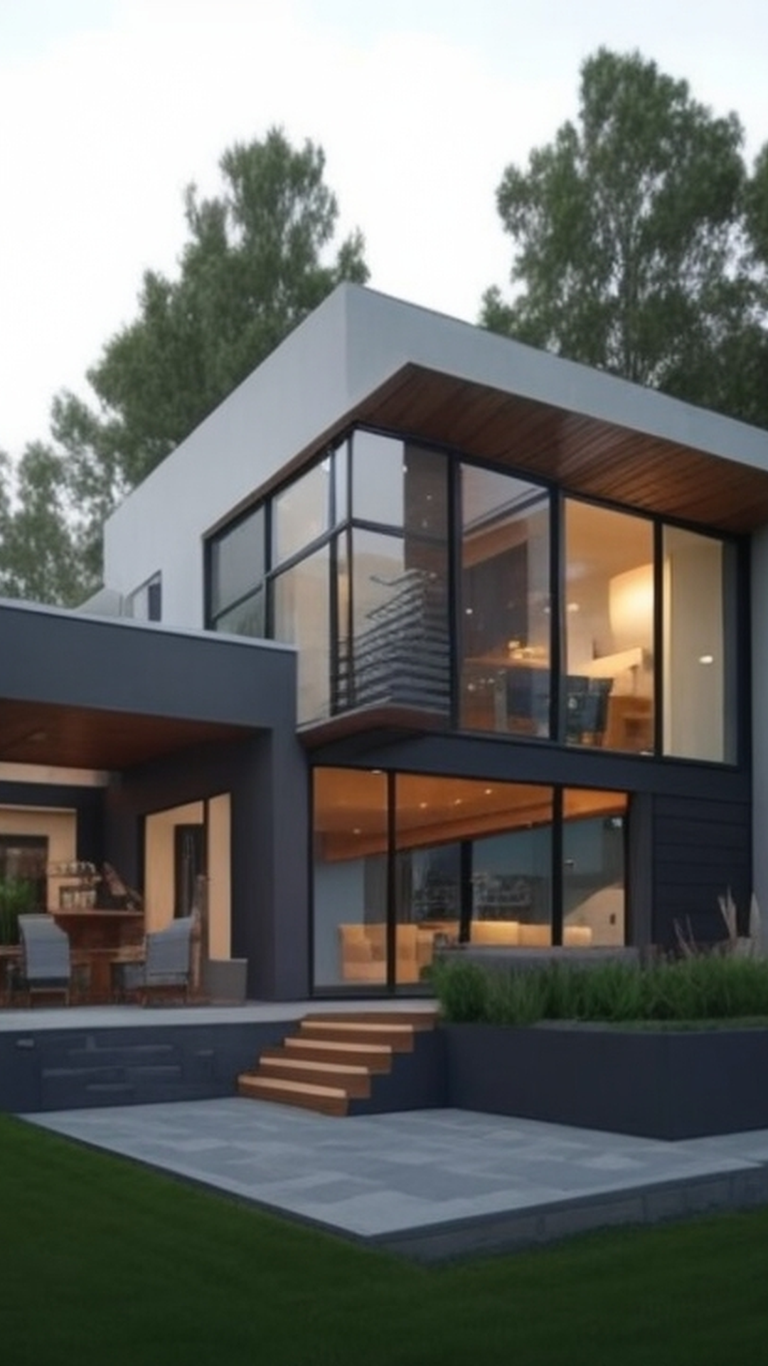 One-Story House. Your Dream Home Come True