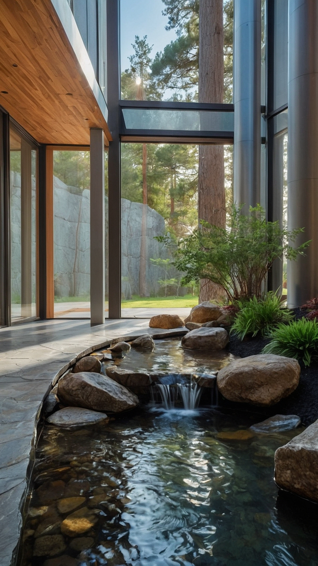 Structured Stones: Organizing Landscapes with Large Boulders