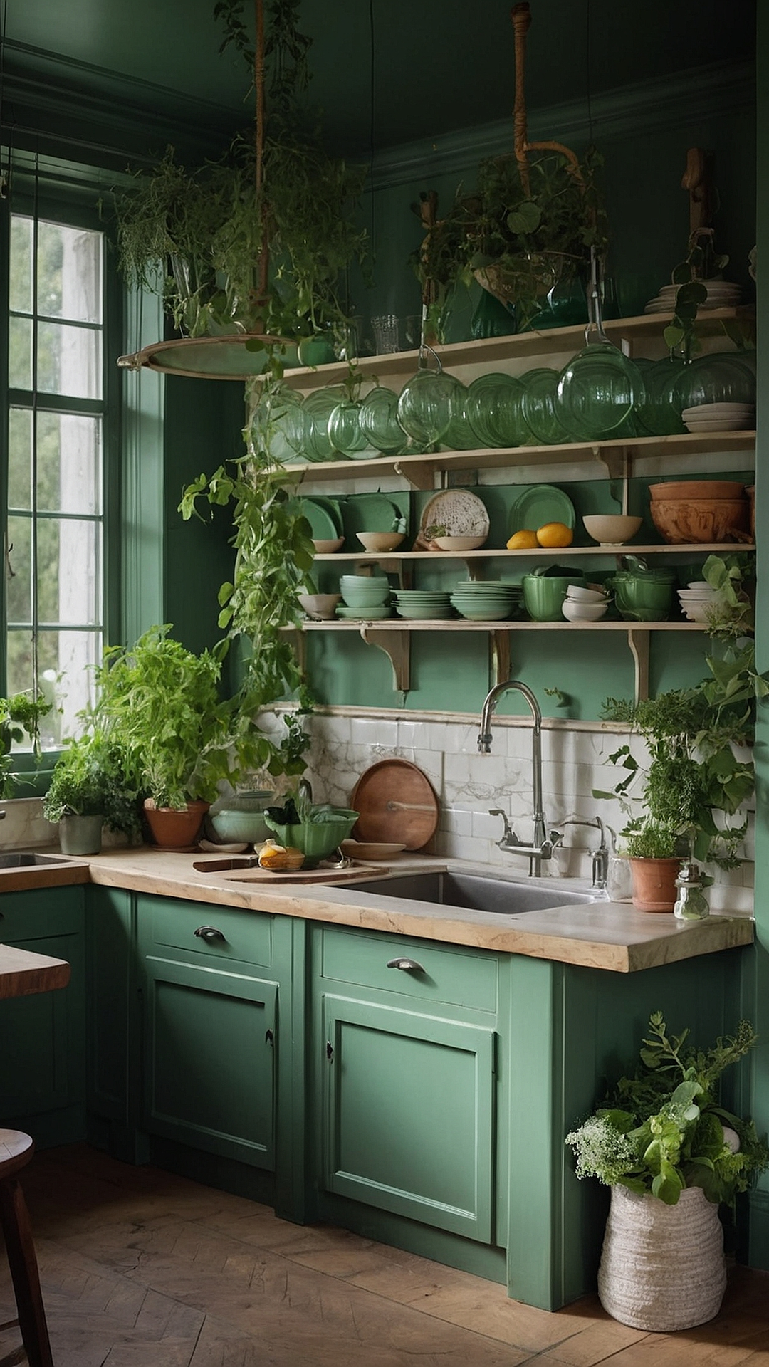 Enchanting Eucalyptus Kitchen Haven