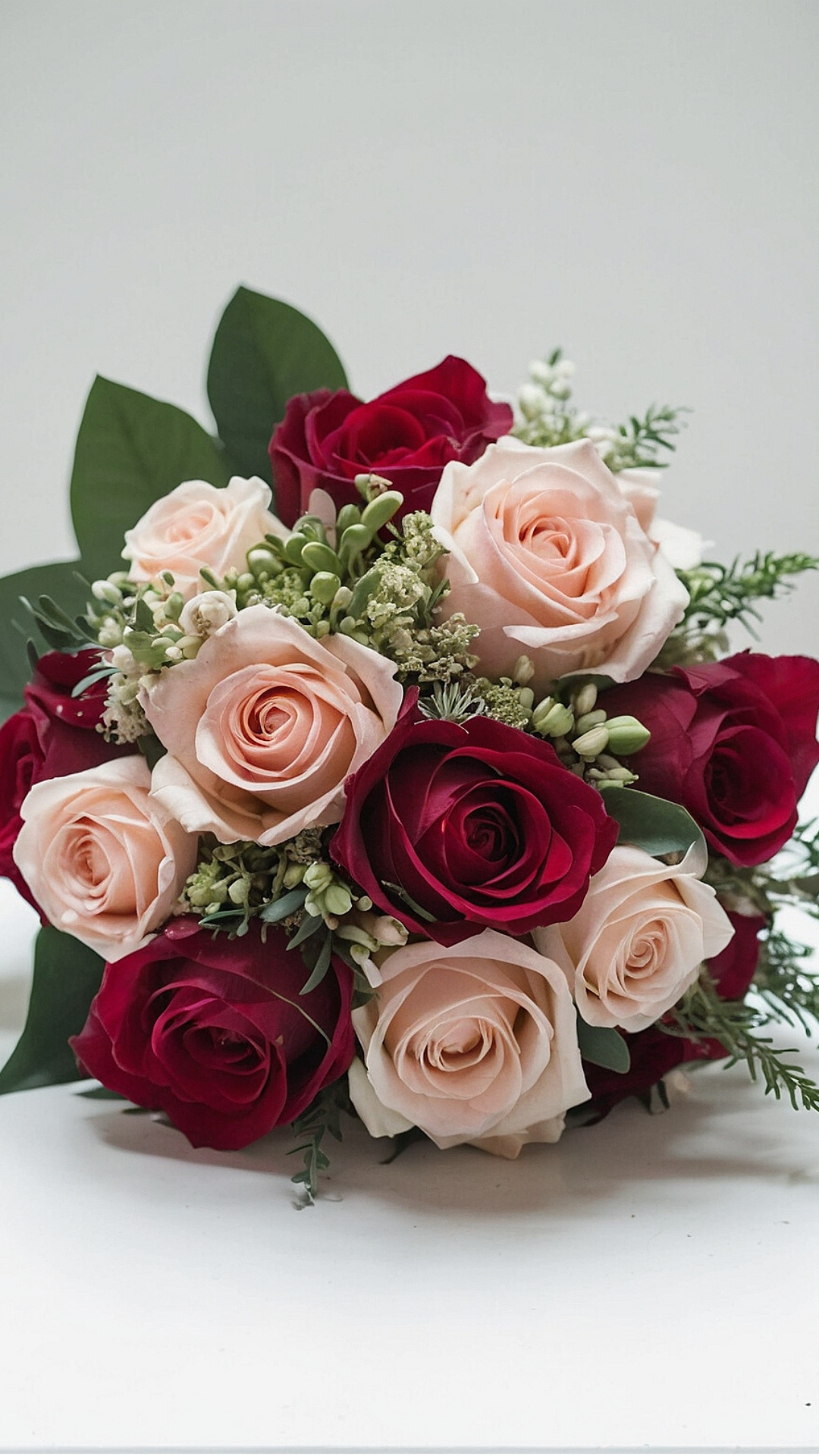Nature-Inspired: Greenery and Wildflowers Prom Bouquet.