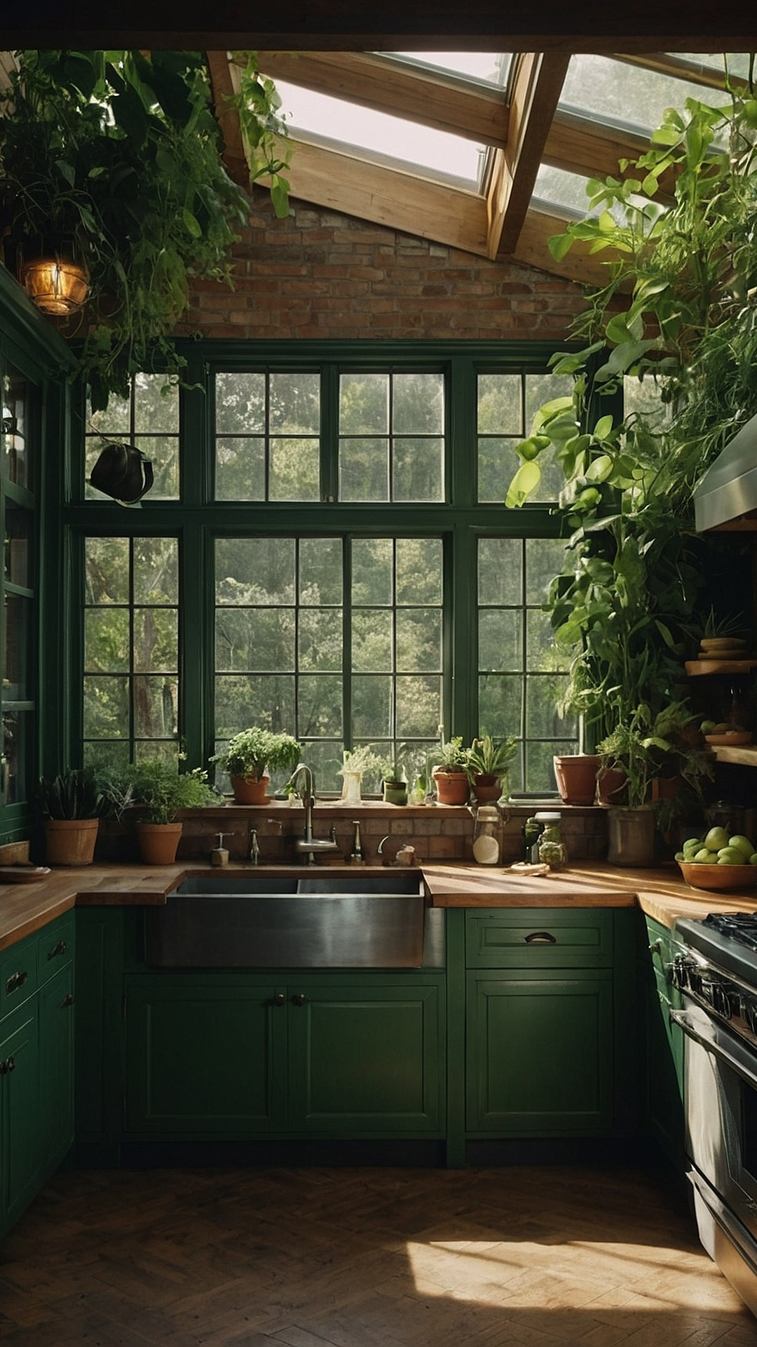 Tranquility in Green Cuisine