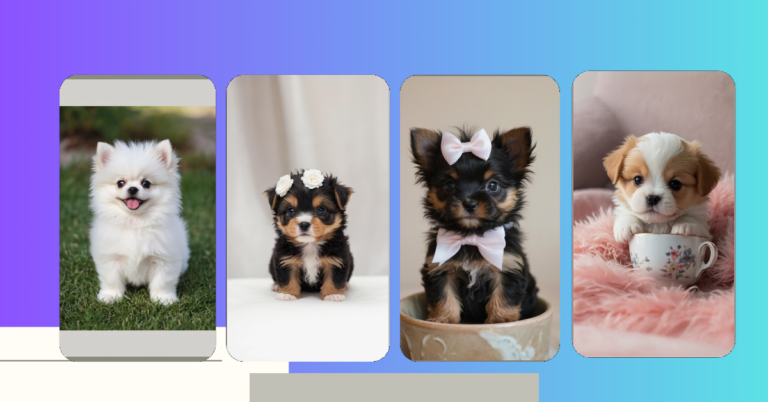 Cute Teacup Puppies: Your Daily Dose of Adorable Fluffiness