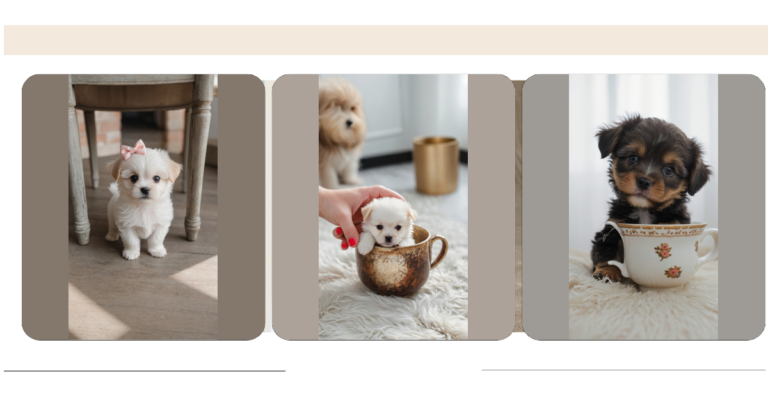 Adorable Teacup Puppies: Your Daily Dose of Cuteness