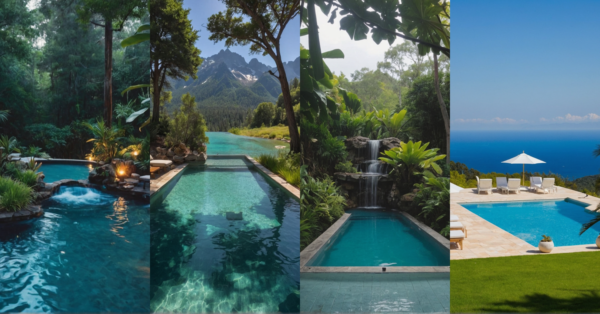 Dive into Paradise: 15 Unique Nature Pool Ideas for Your Outdoor Escape