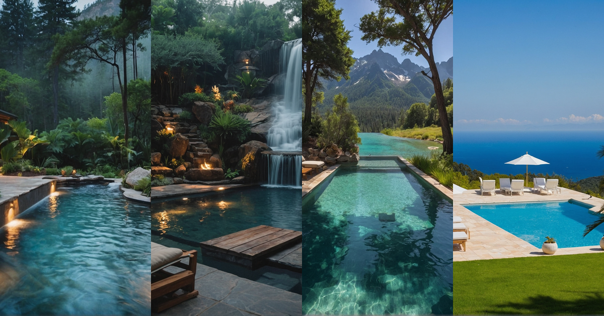 Splash into Serenity: 15 Stunning Nature Pool Ideas for Your Backyard Escape