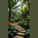 Lush Oasis: 15 Front Tropical Garden Ideas for Australian Homes