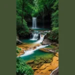 Elevate Your Screen Game: A Collection of Stunning Waterfall Wallpapers