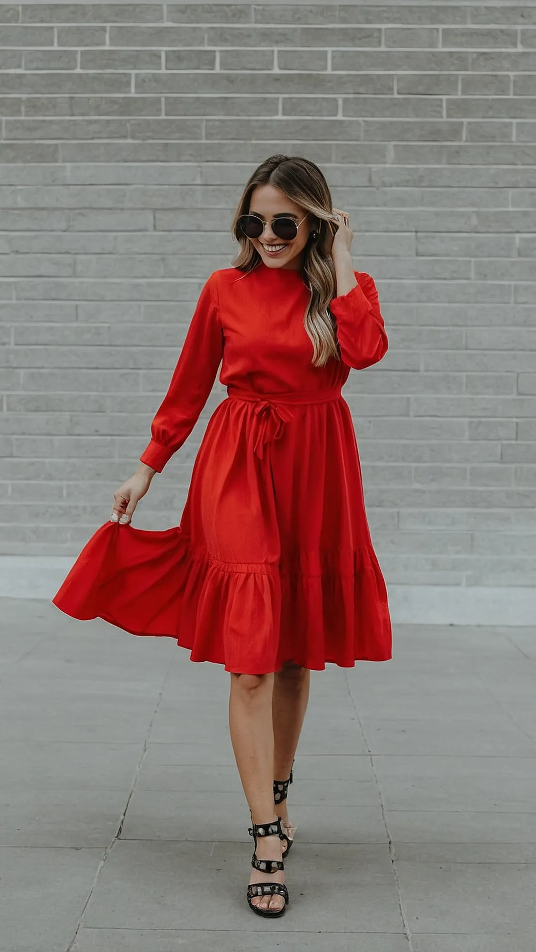 Scarlet Chic: Stylish Women's Attire in Red