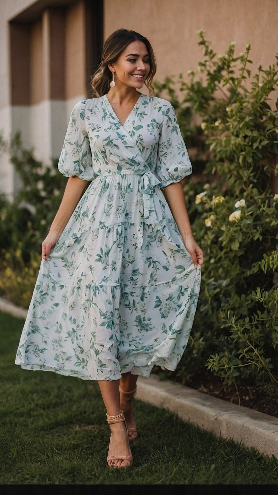 Petals and Pleats: Stunning Floral Maxi Dresses