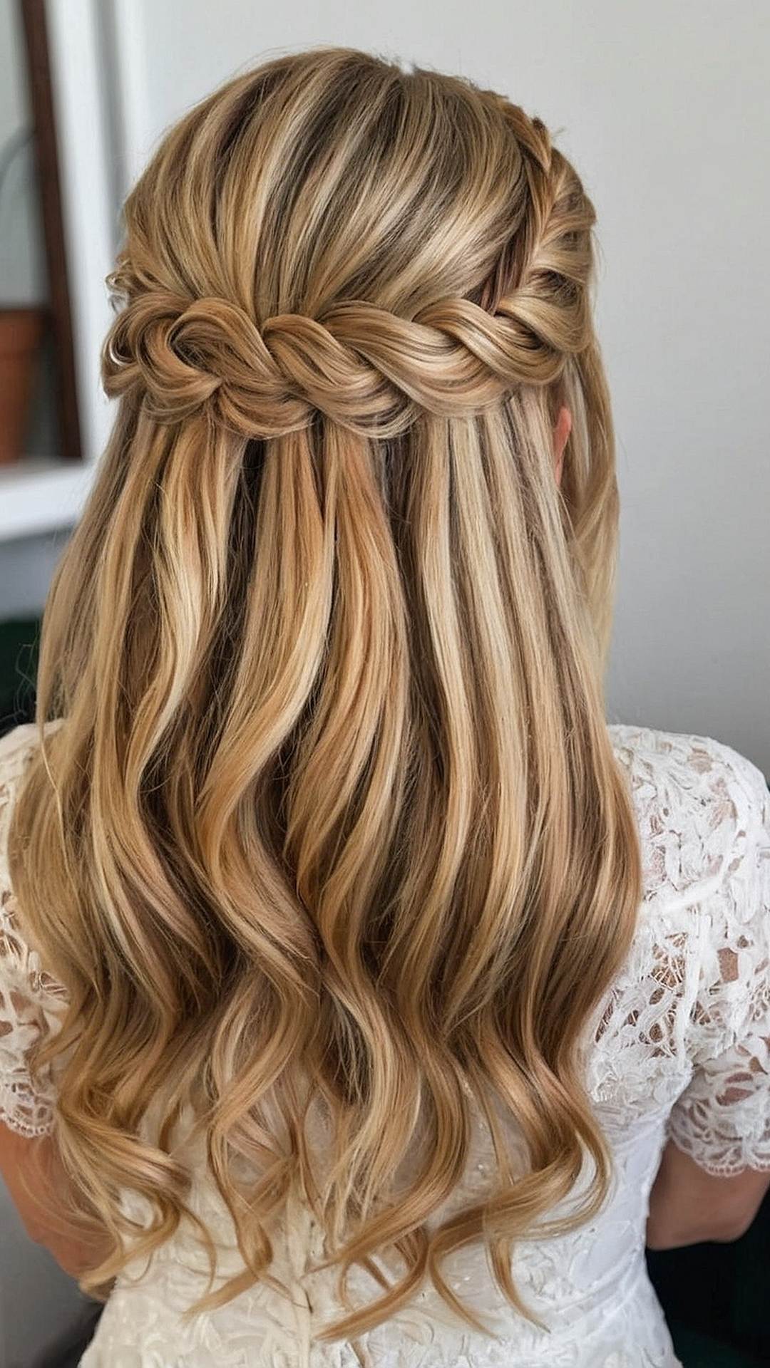 Glamorous Half Up Half Down Prom Looks