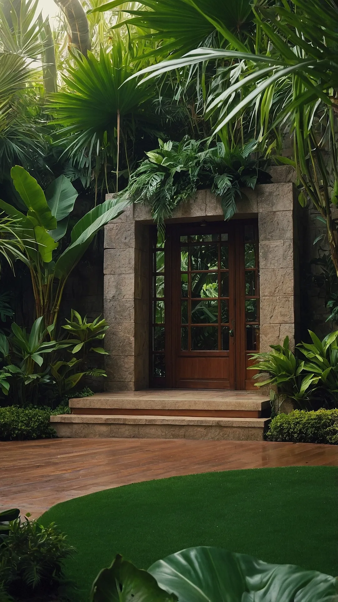 Tropical Paradise: Front Garden Inspirations