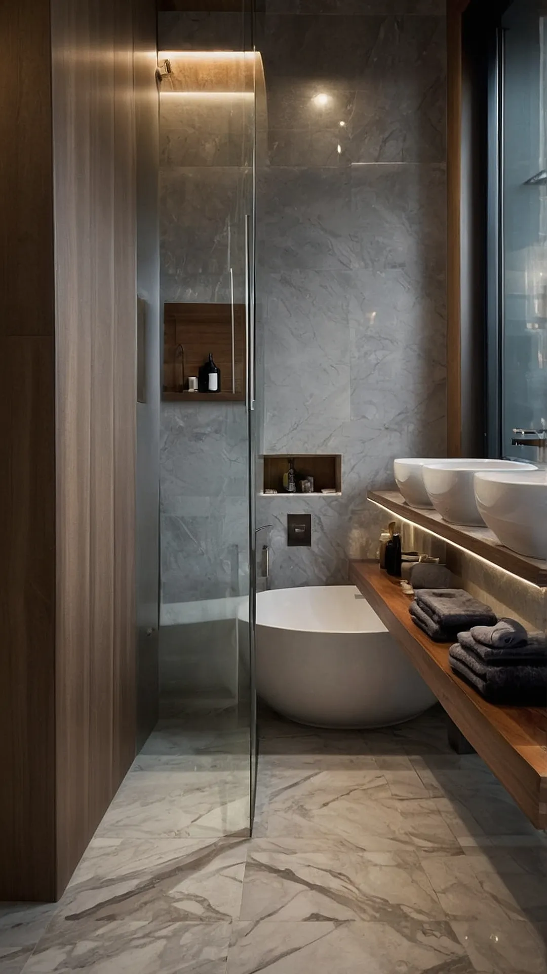 Modern Bathroom Oasis  