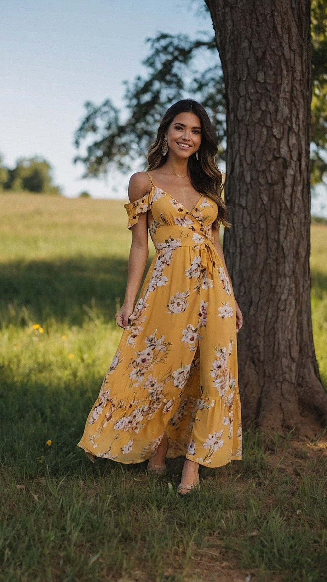 Floral Fantasy: Maxi Dress Styling Ideas