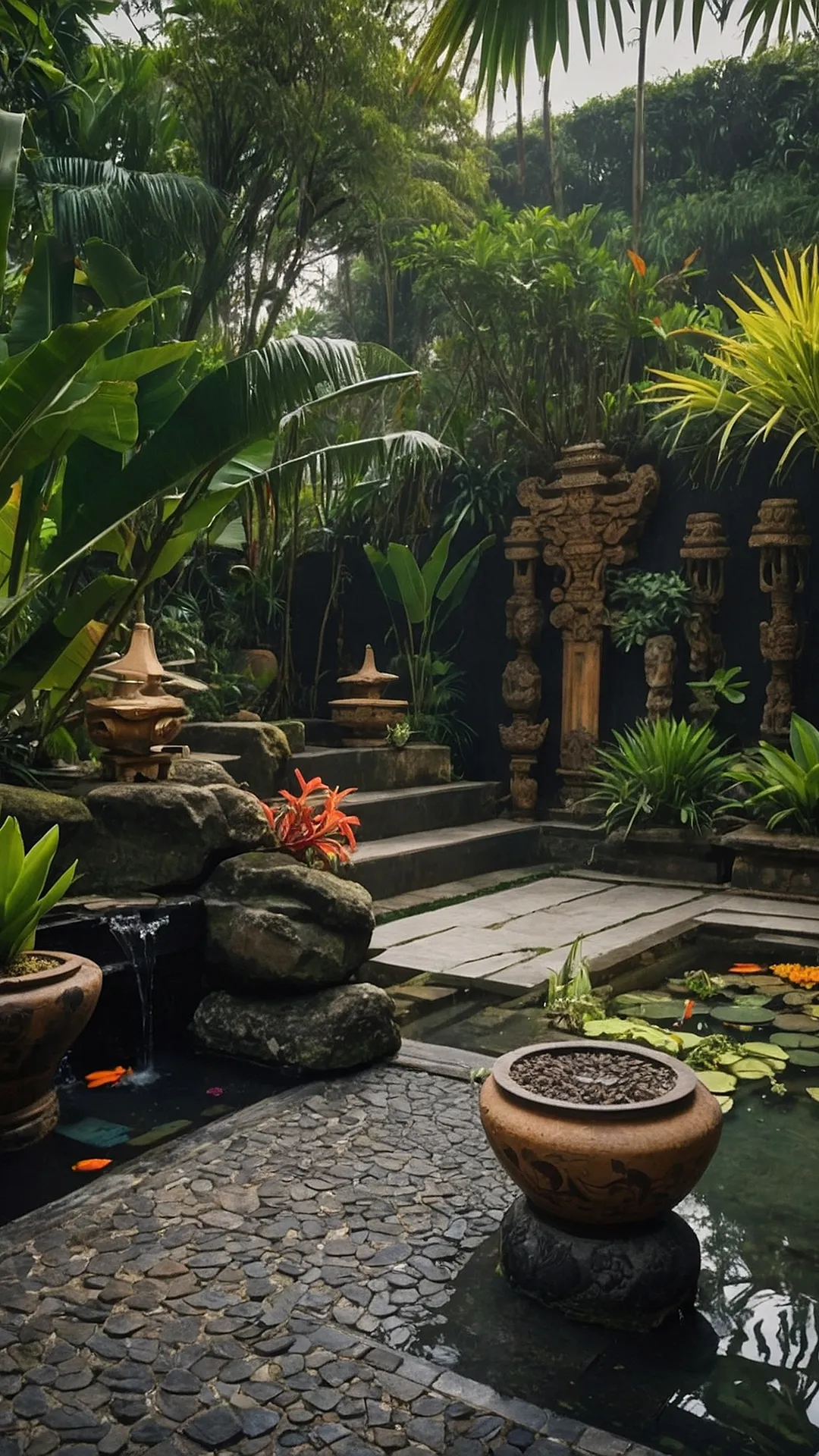 Bamboo Bliss: Balinese Garden Delights