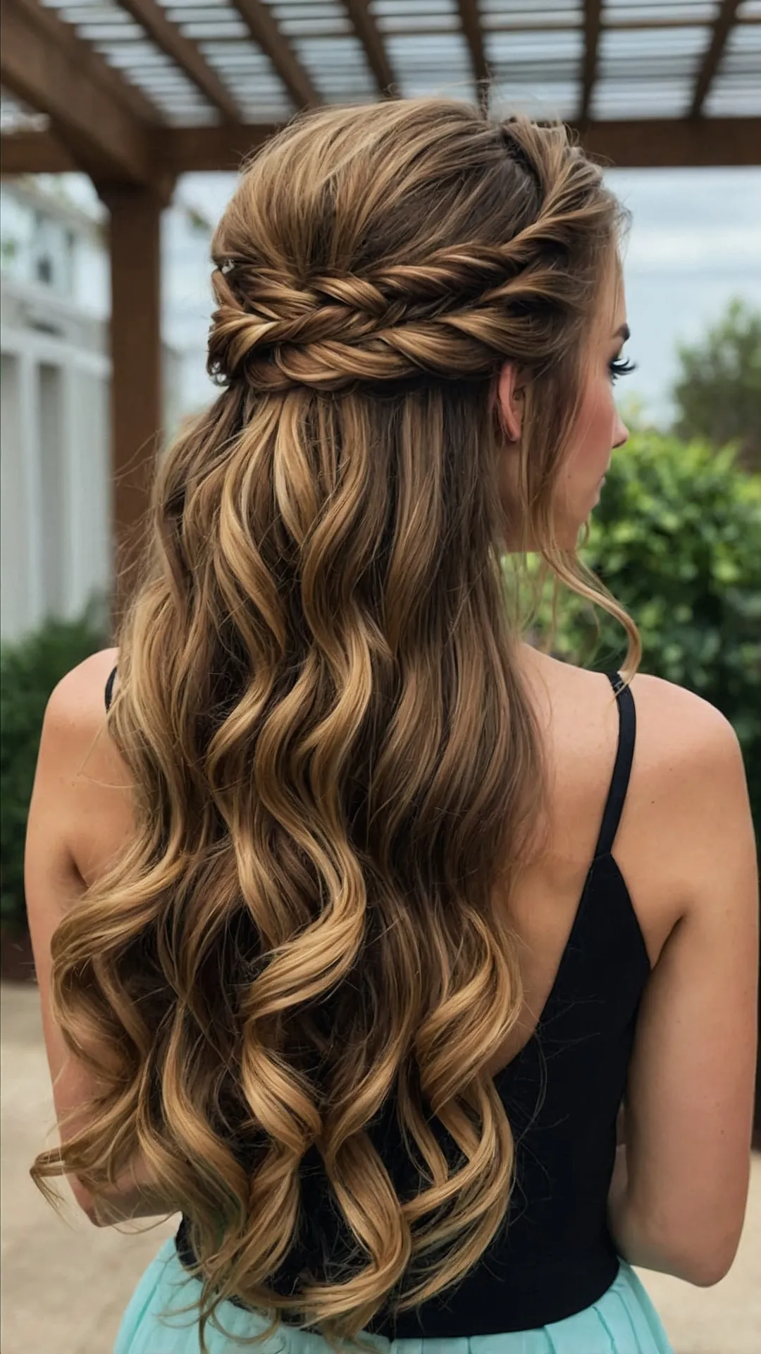 Sleek Silhouettes: Modern Prom Hairstyles for Long Hair