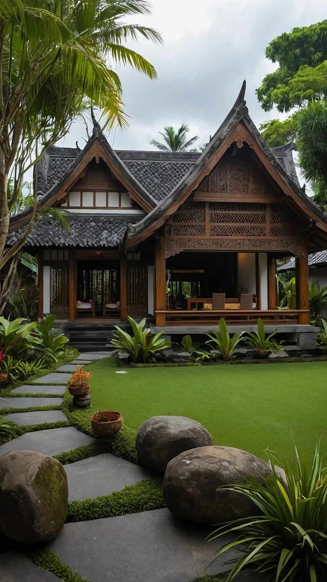 Floral Paradise: Balinese Garden Escapes