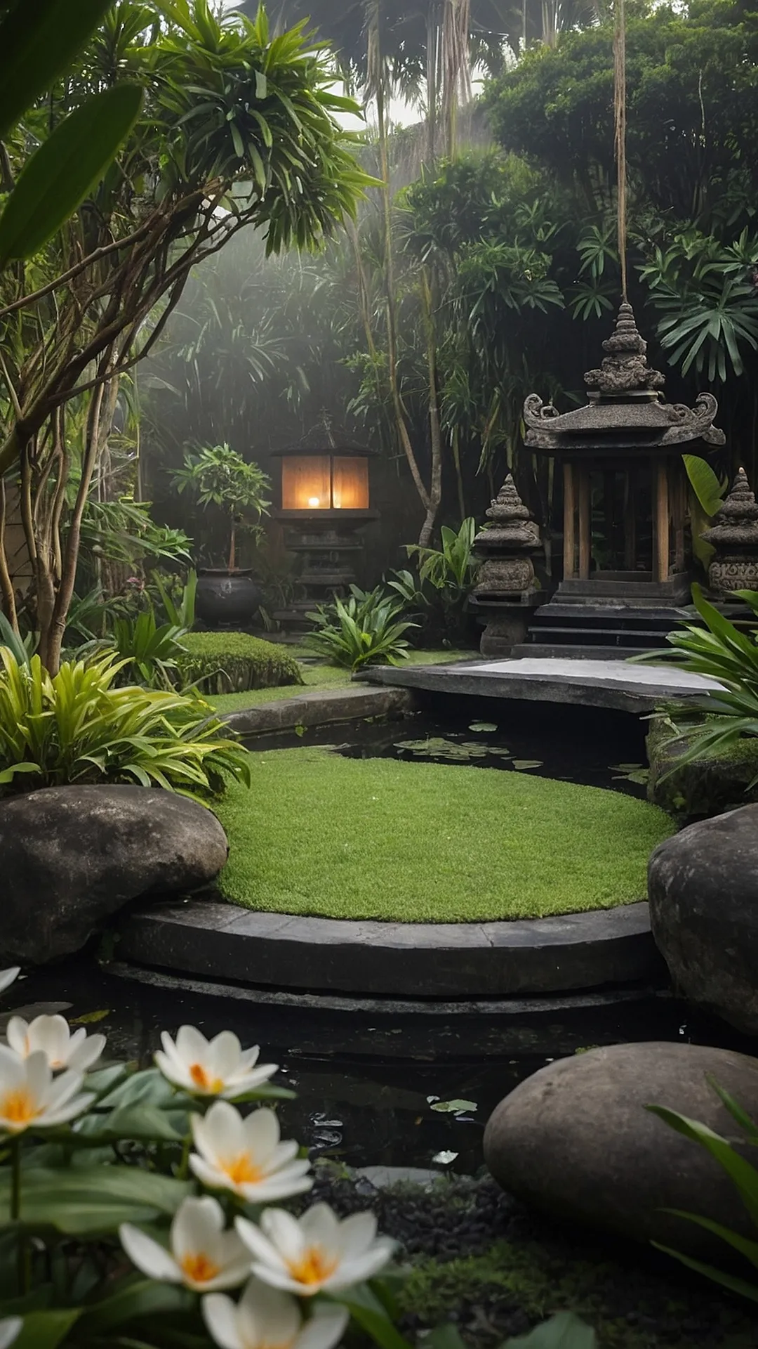 Serenity in Bloom: Balinese Garden Retreats