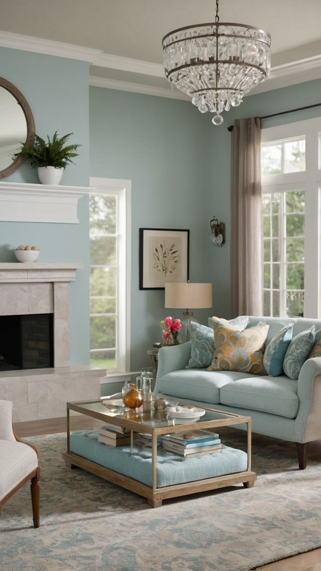 Pastel Paradigm: Soft and Subtle Living Room Hues