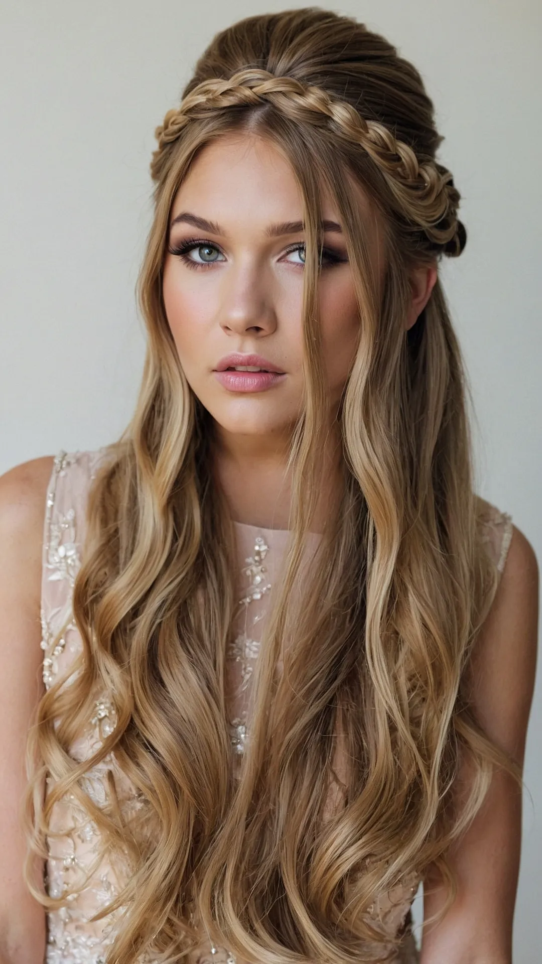 Lustrous Lengths: Sophisticated Prom Hairstyles for Long Hair