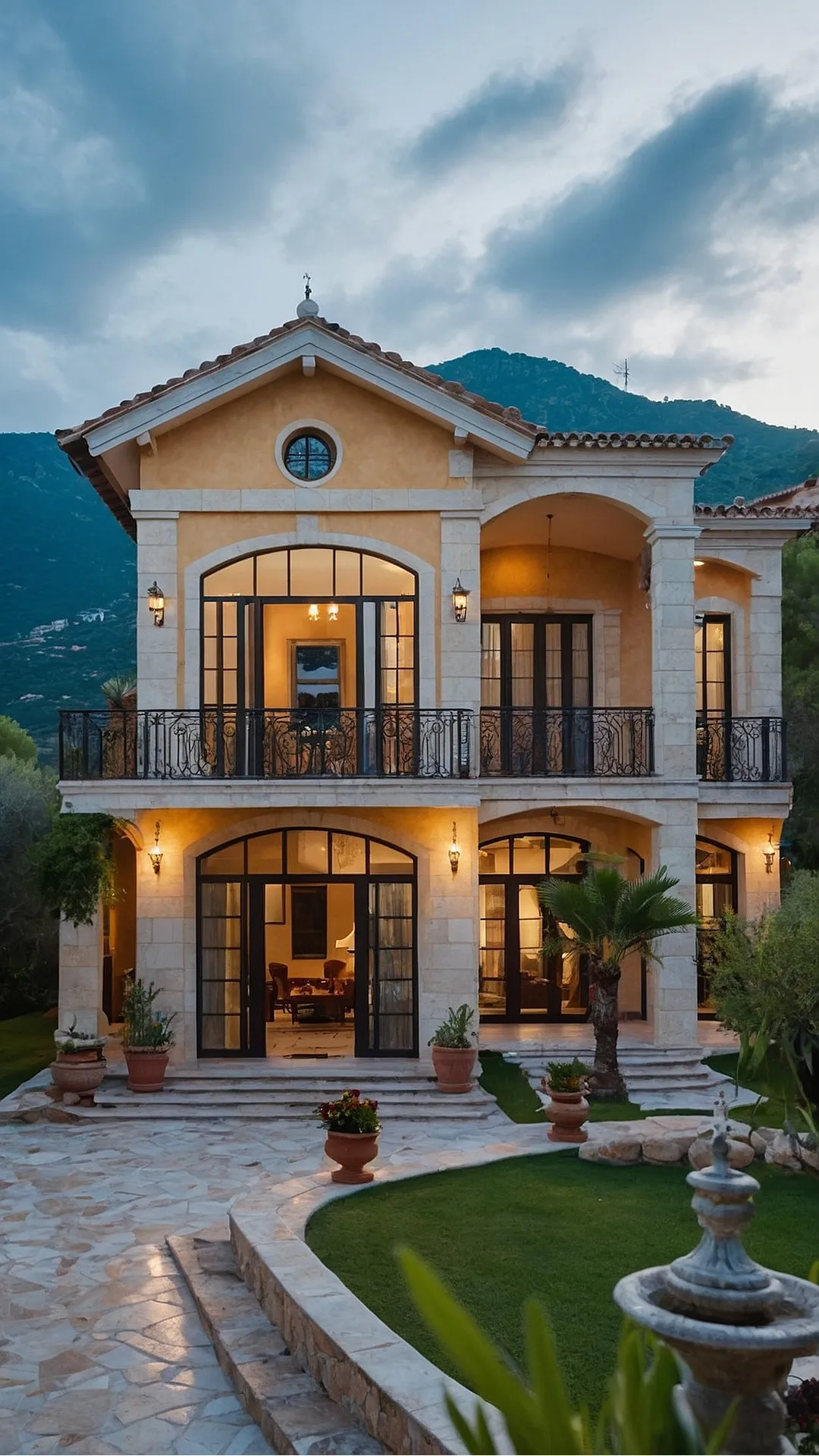 Golden Sunsets: Spanish Villa Paradises