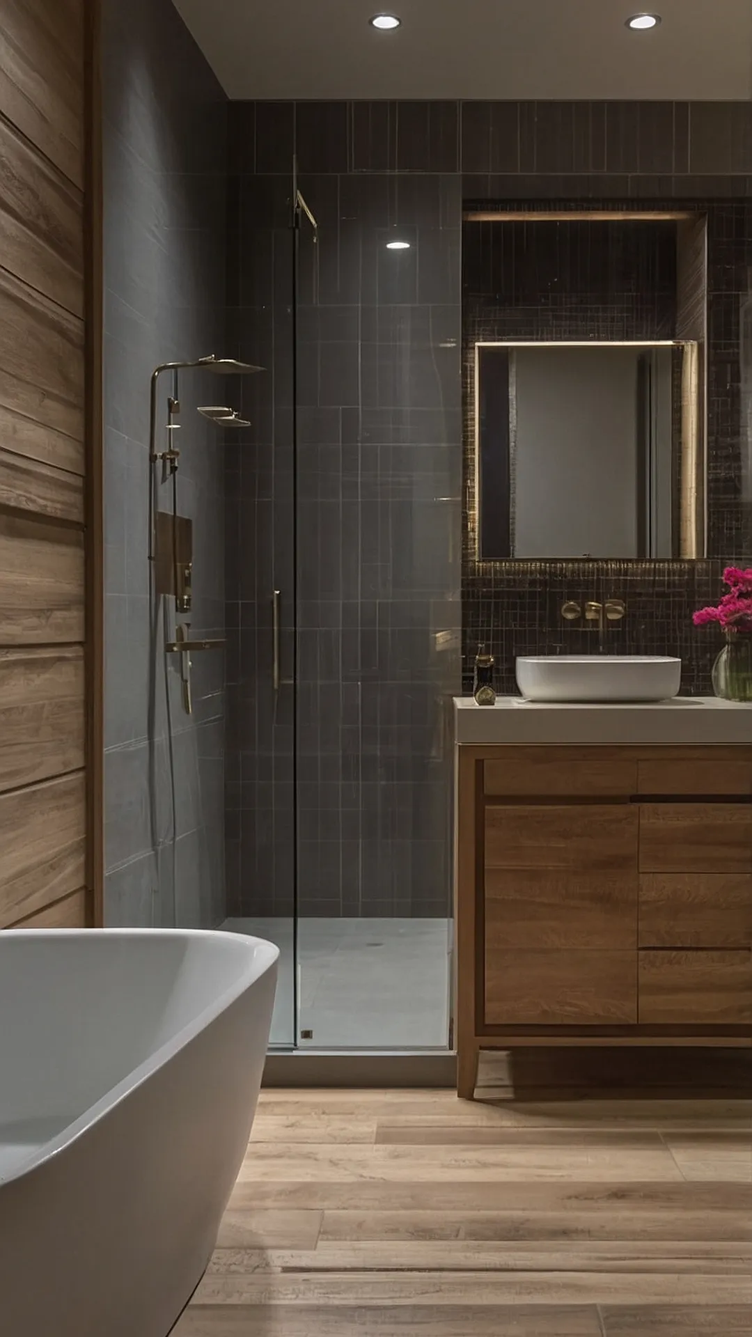 Sleek and Stylish Bathroom Inspirations  