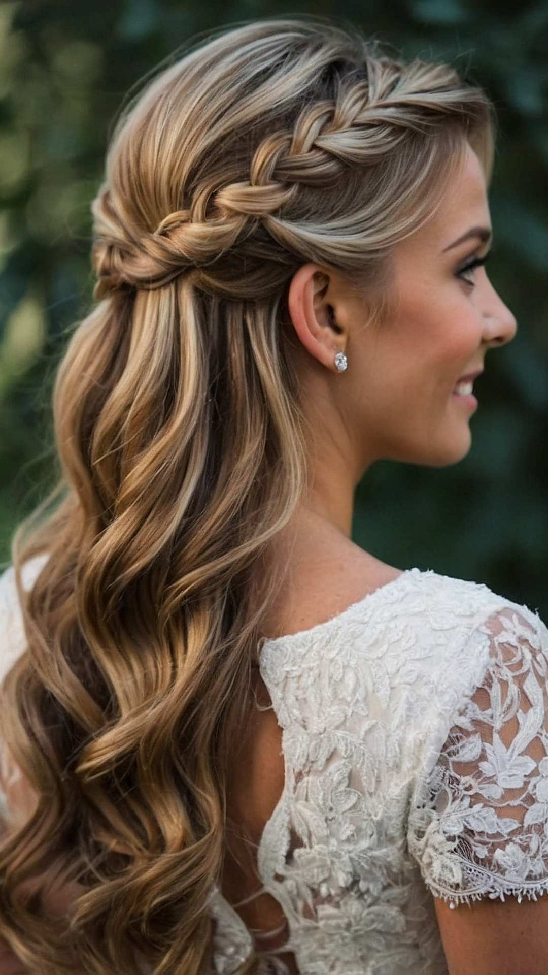 Sparkling Accessories: Prom Hair for Medium Lengths