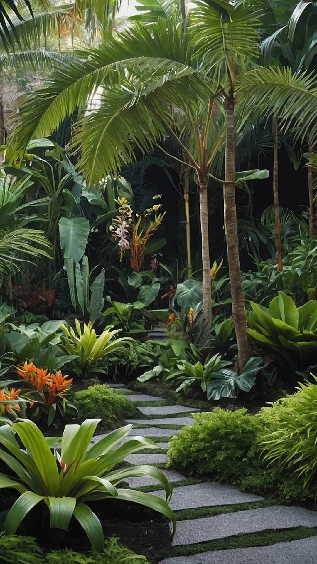 Tropical Retreat: Front Yard Zen Gardens