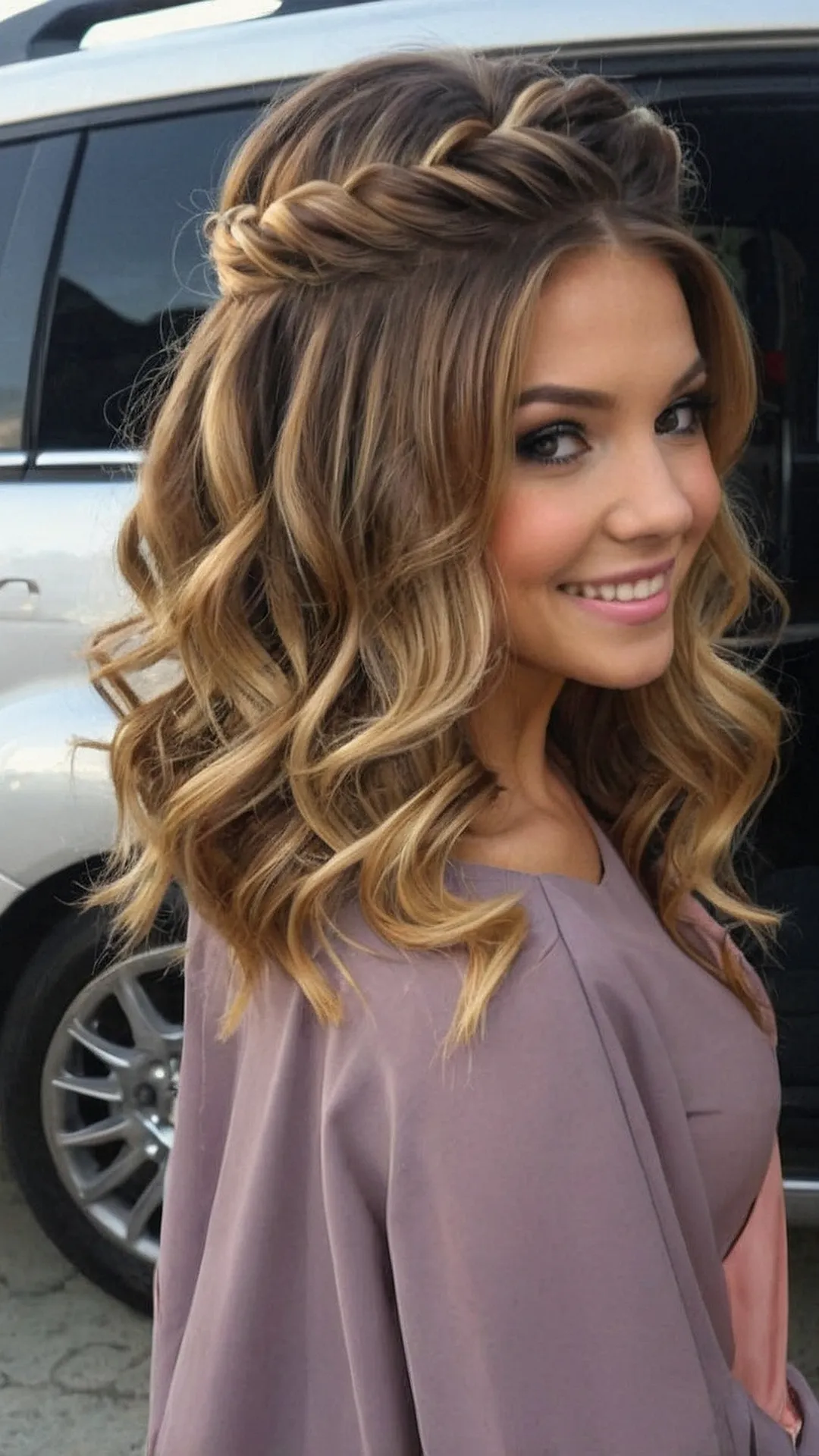 Playful Prom Hairstyles for Short Hair