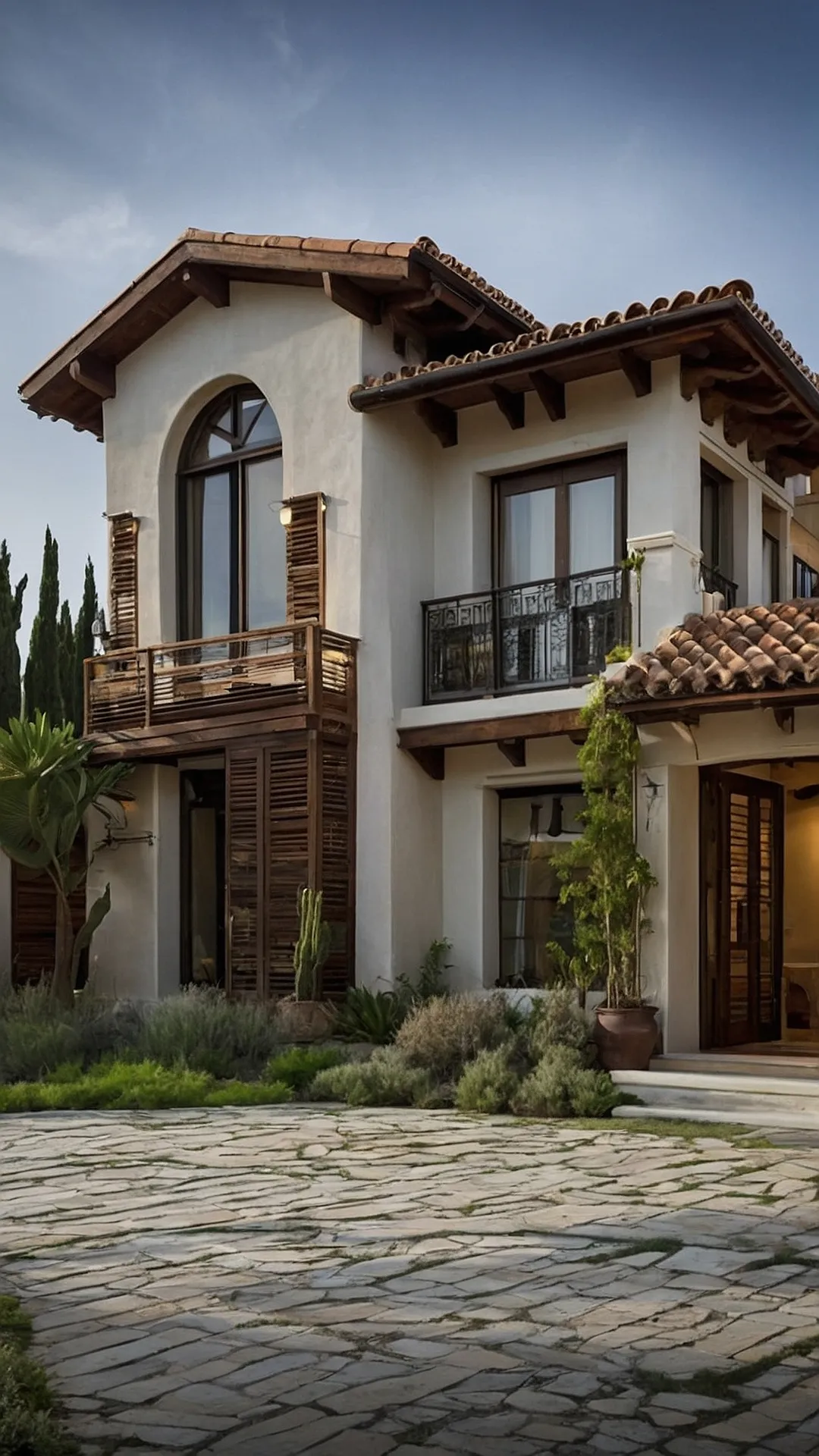 Casually Elegant: Mediterranean Home Exteriors