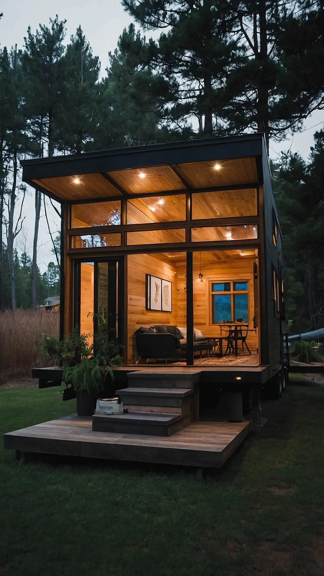 Contemporary Comfort in Compact Spaces: Tiny House Ideas