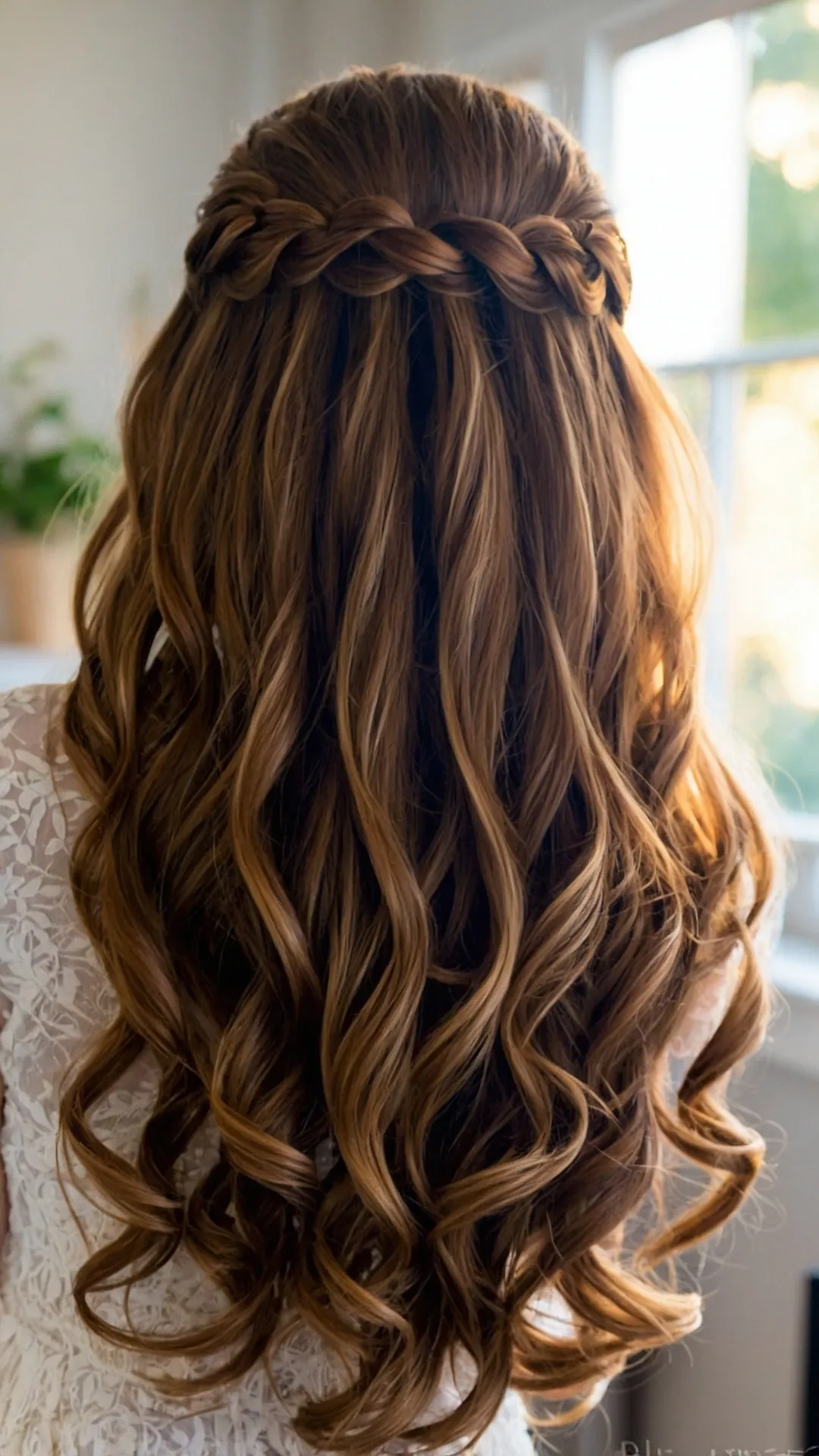 Whimsical Waves: Ethereal Prom Hairstyles for Long Hair