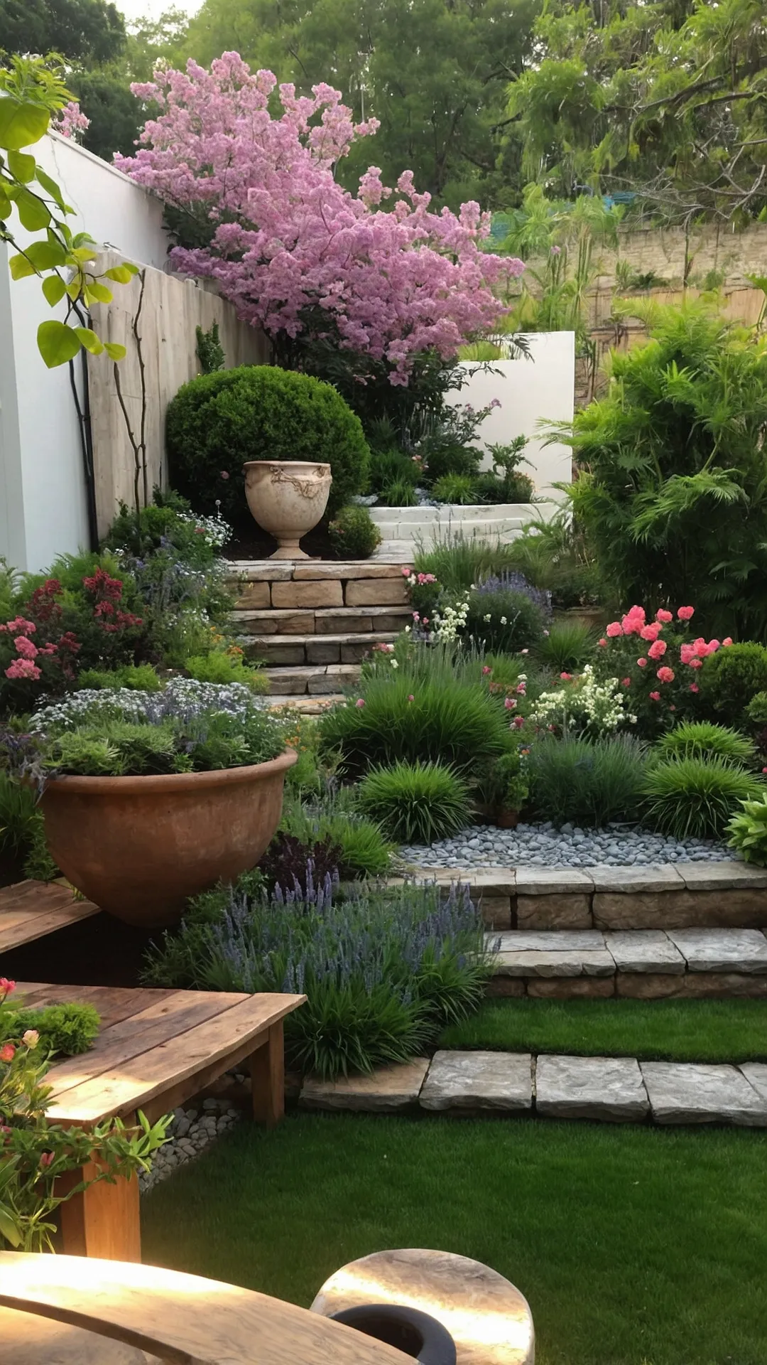 Serene Romantic Garden Hideaway